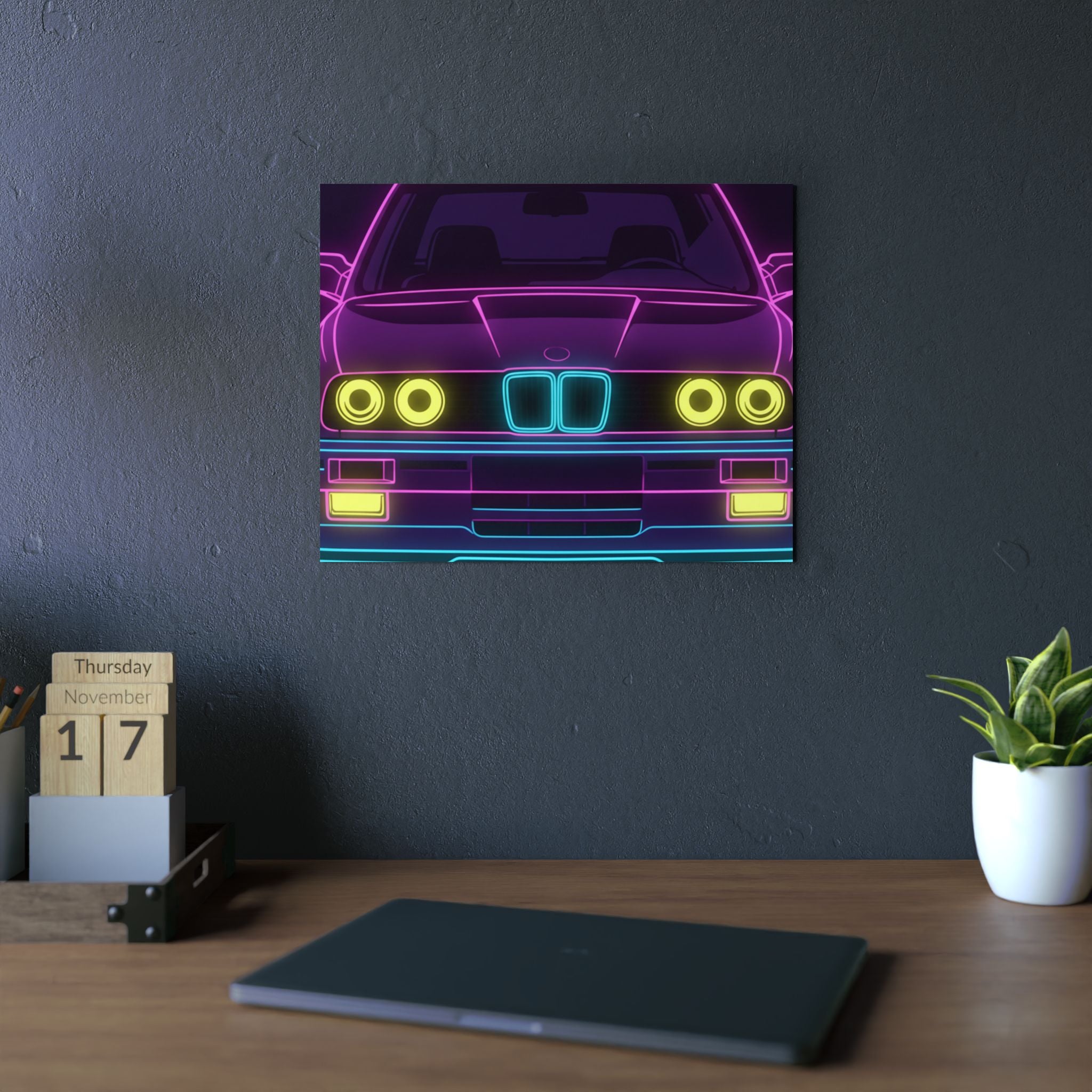 BMW E30 Metal Wall Sign