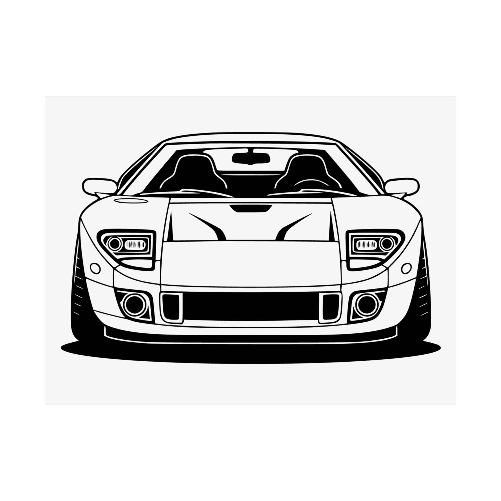 Ford GT40 (1964-69) Poster