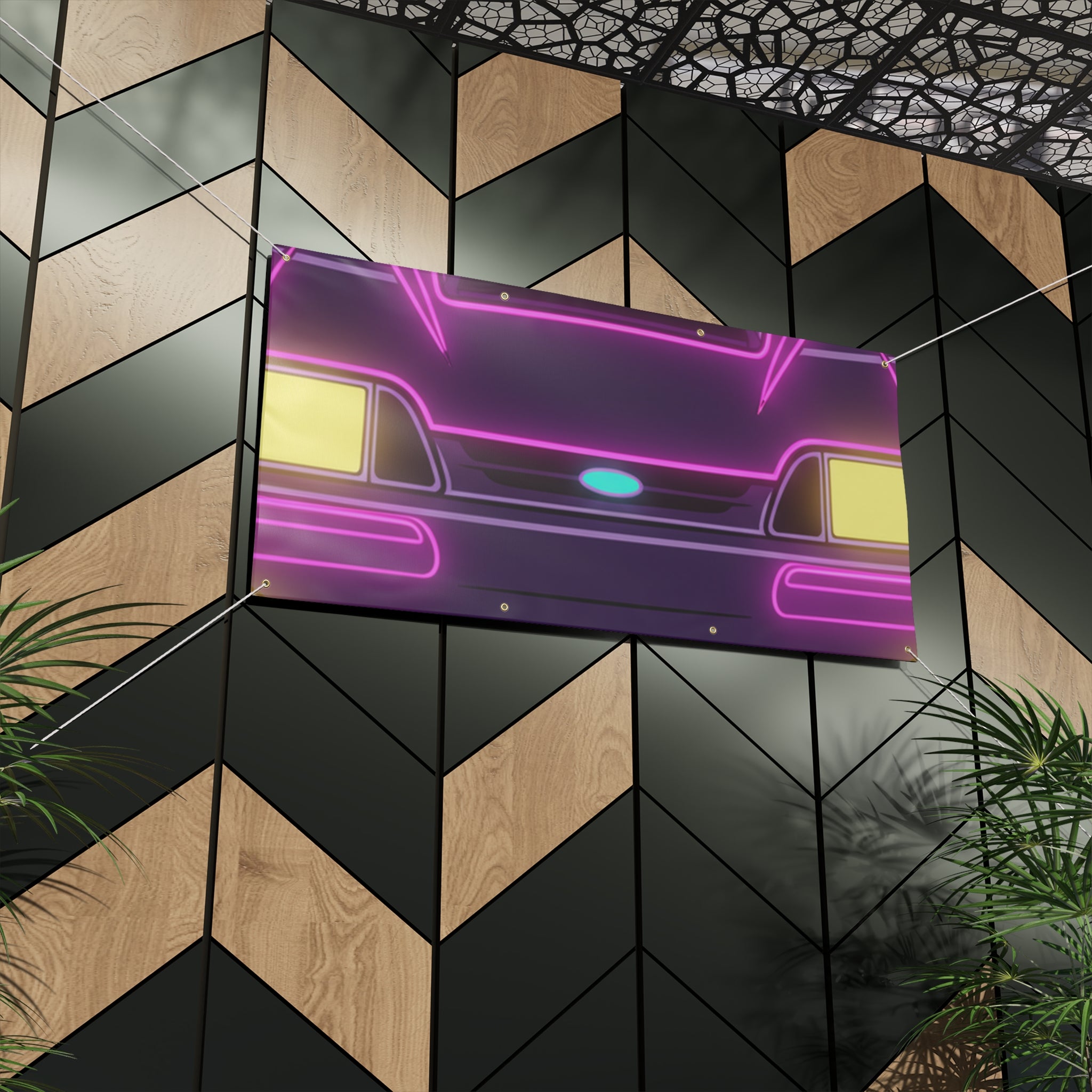 Ford Mustang Fox Body GT Banner