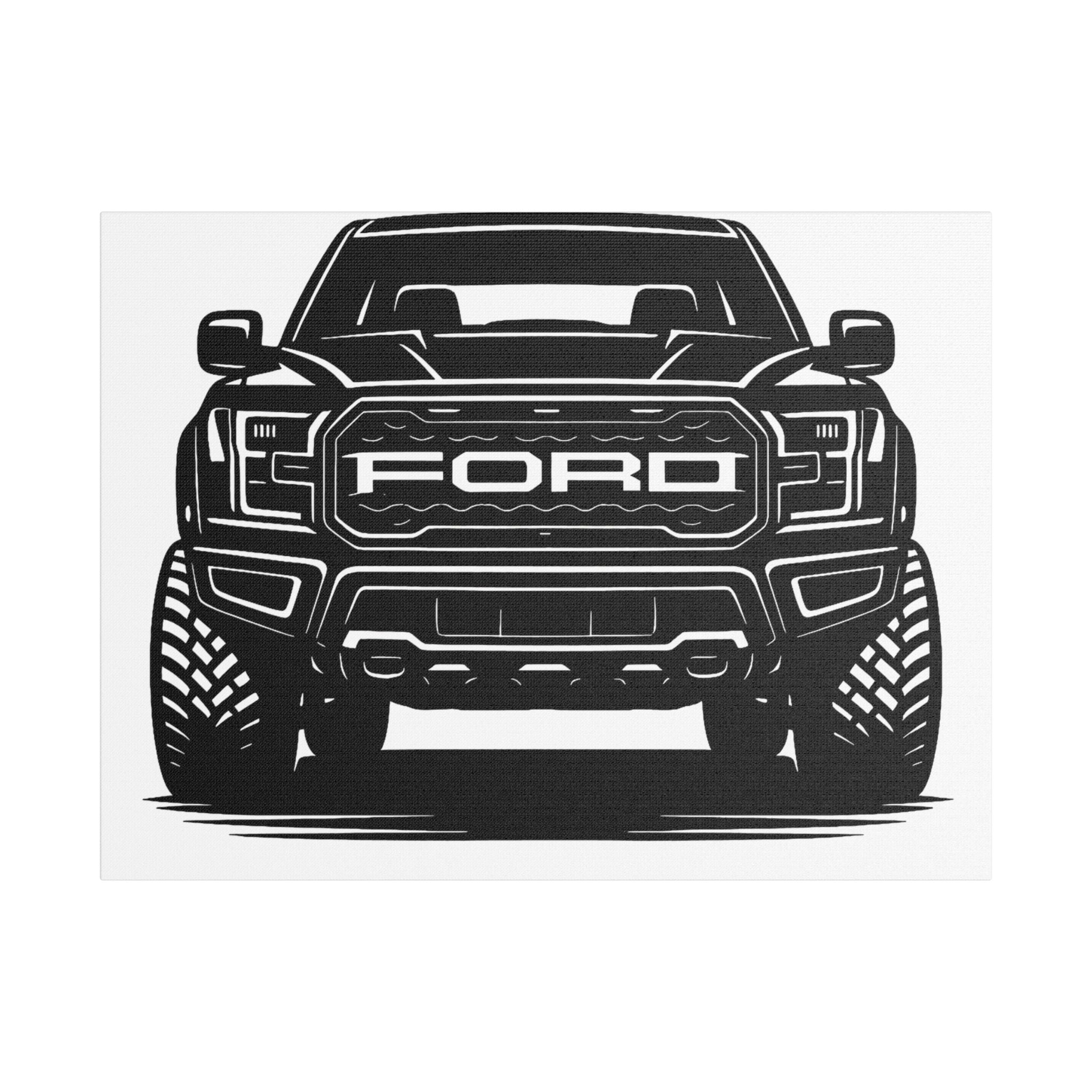 Ford Raptor (Gen 3) Canvas Wall Art