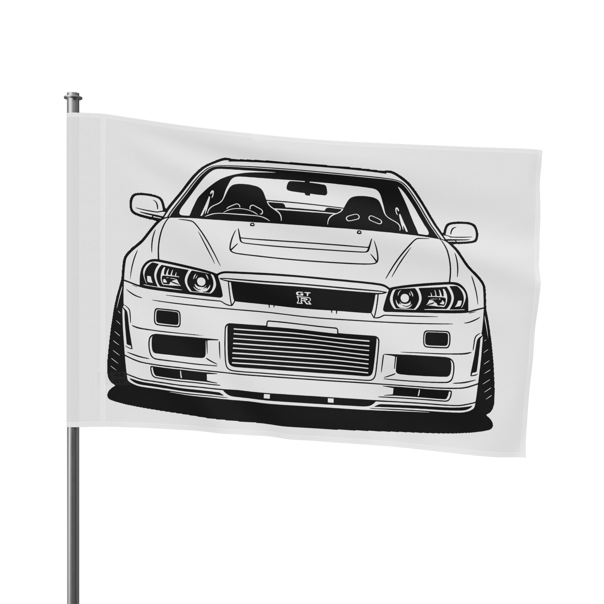 Nissan GT-R Garage Flag