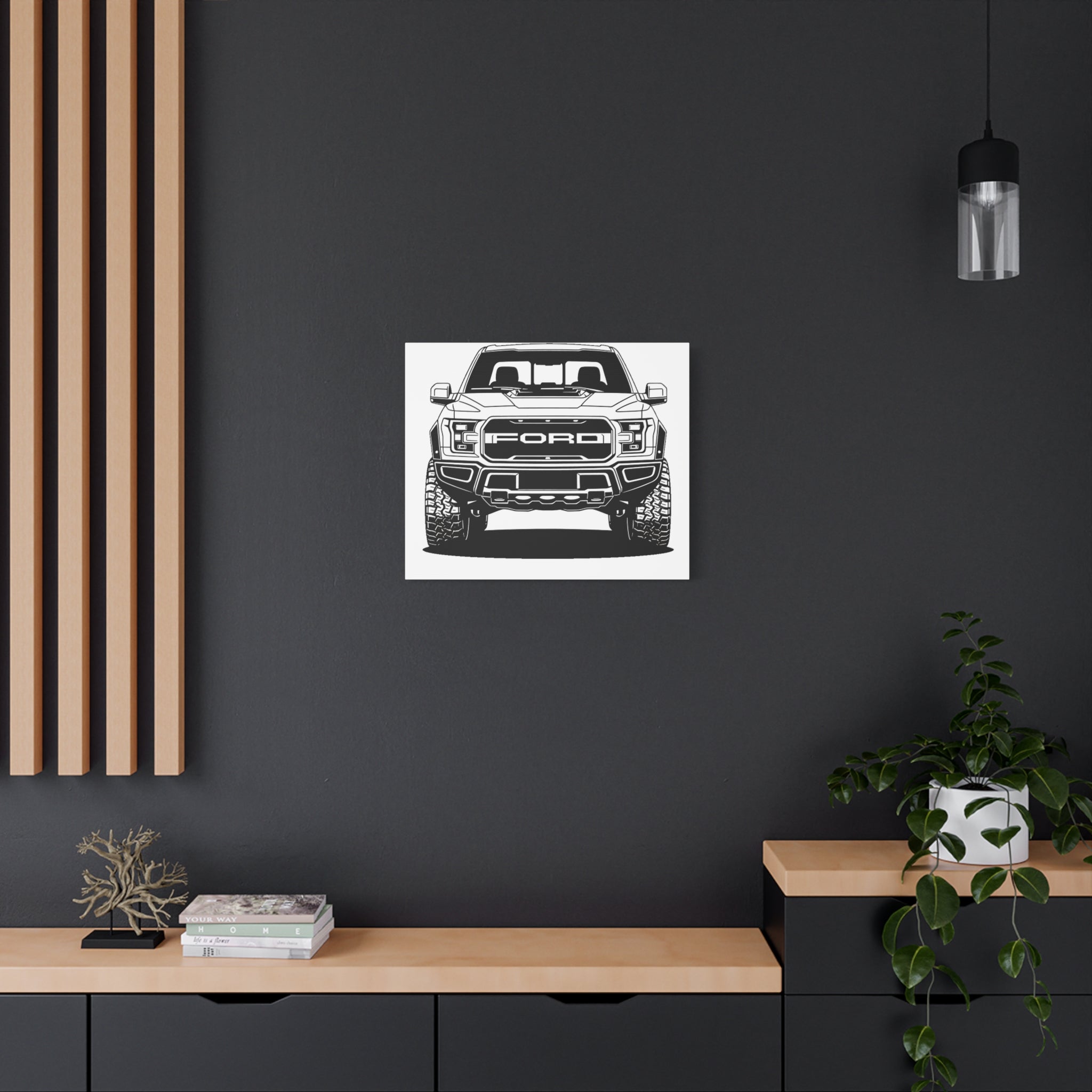 Ford F-150 Raptor Gen 2 Canvas Wall Art