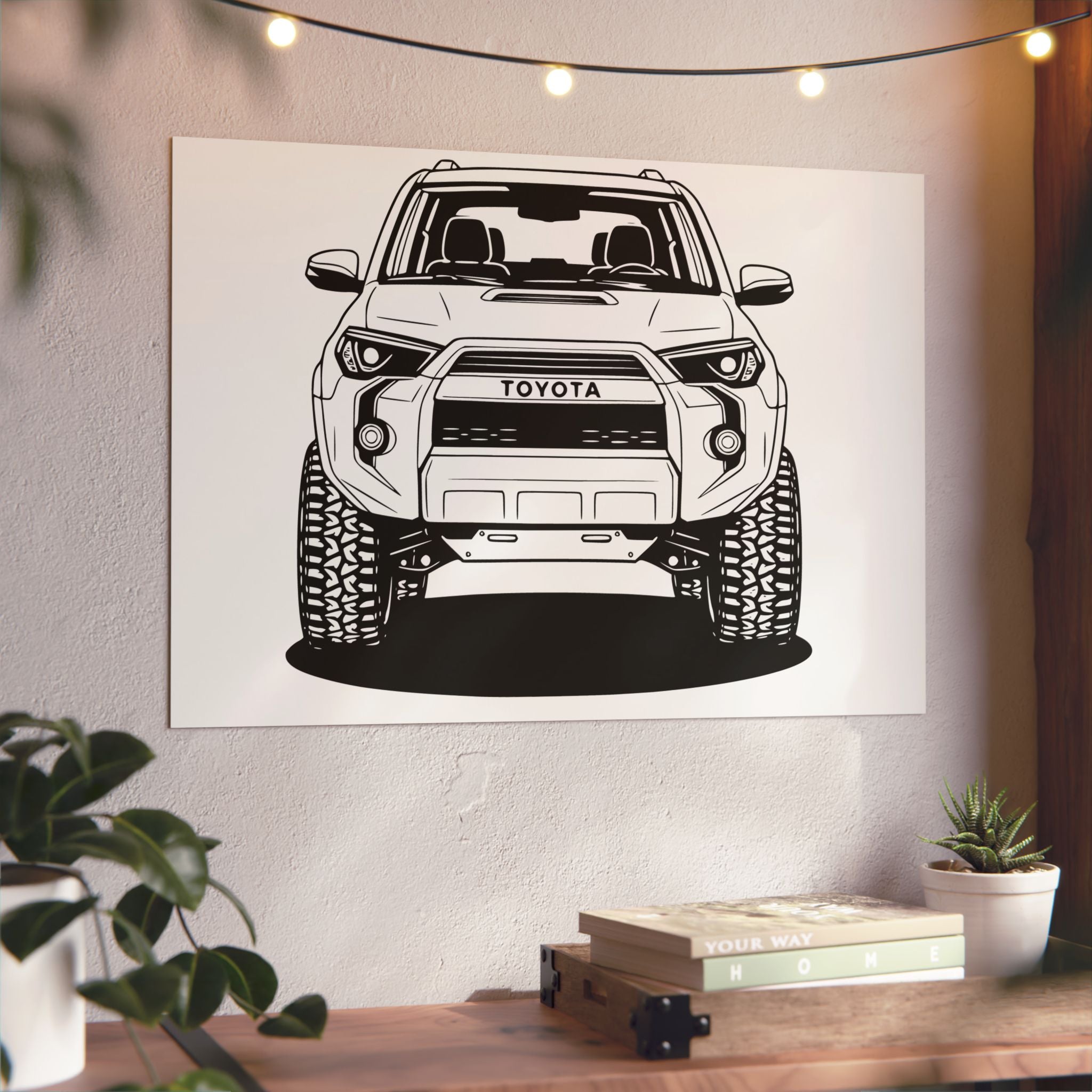 Toyota 4Runner TRD Pro Metal Wall Sign