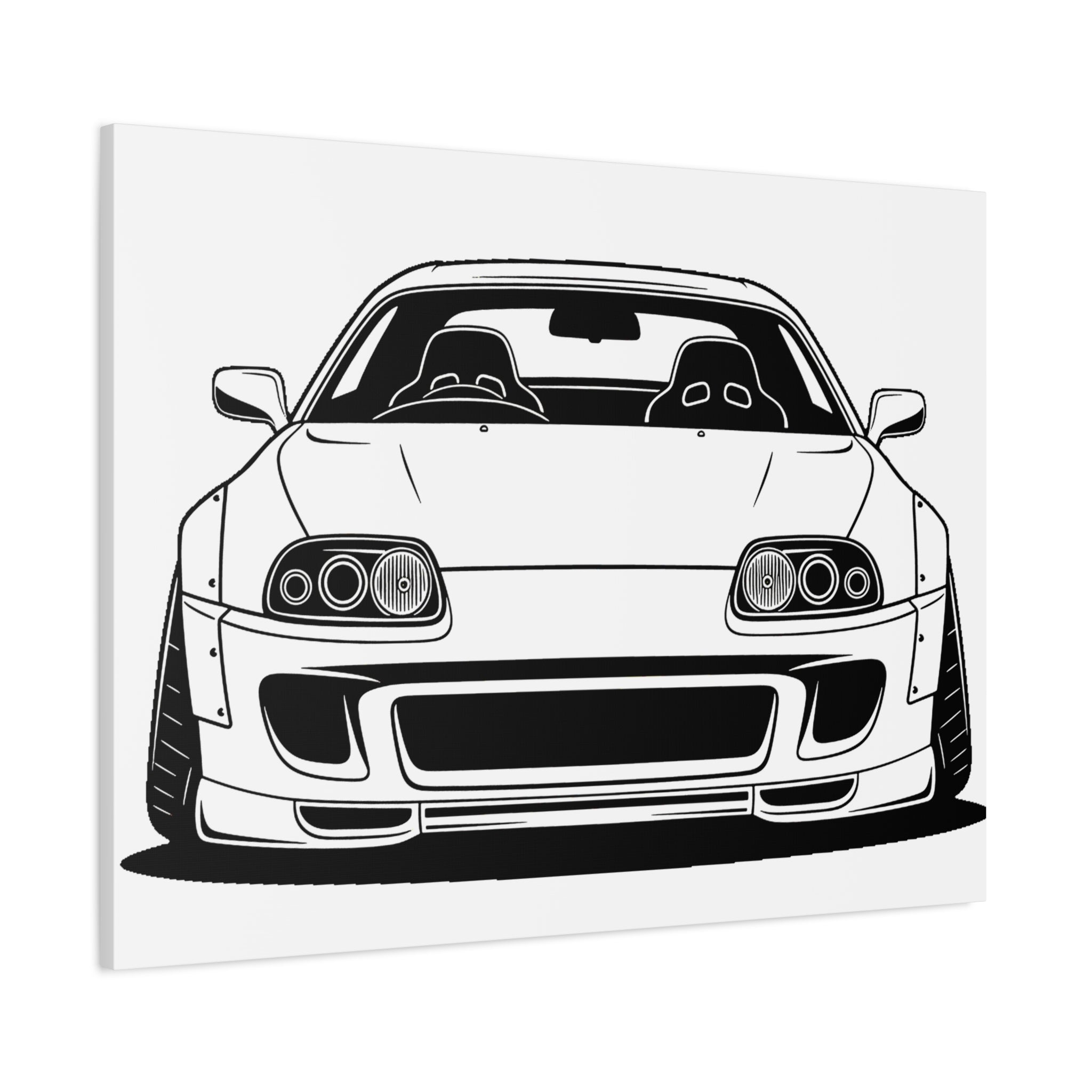 Toyota Supra MK4 Canvas Wall Art