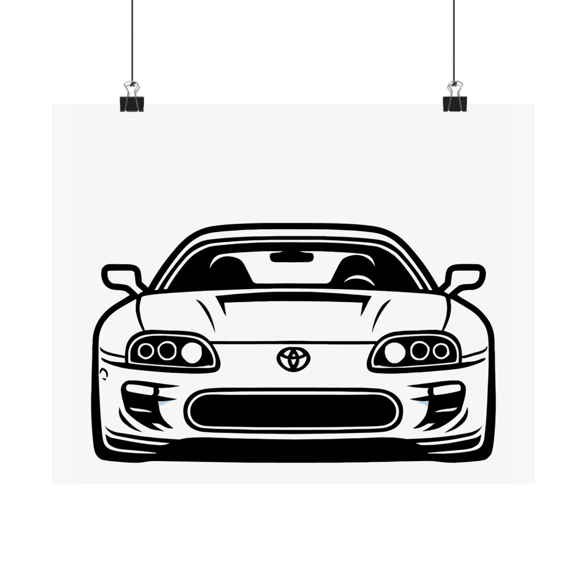 Toyota Supra Poster