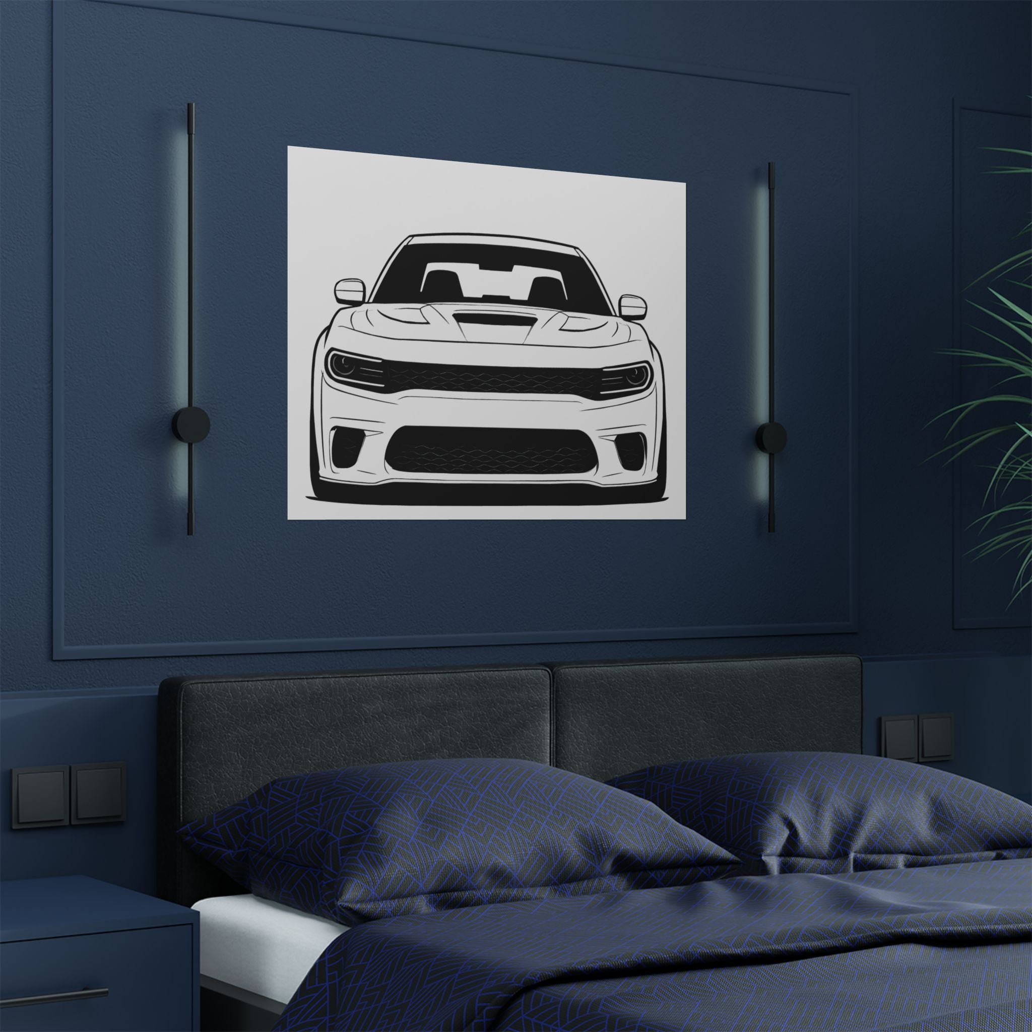 Dodge Charger SRT Hellcat Poster