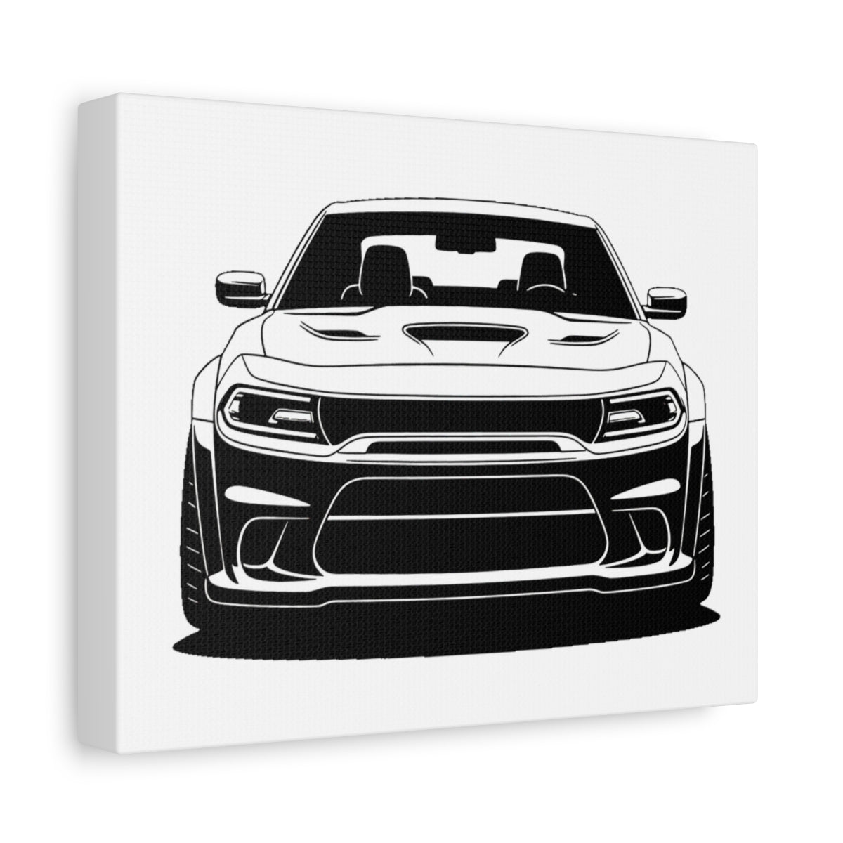 Dodge Challenger SRT Canvas Wall Art
