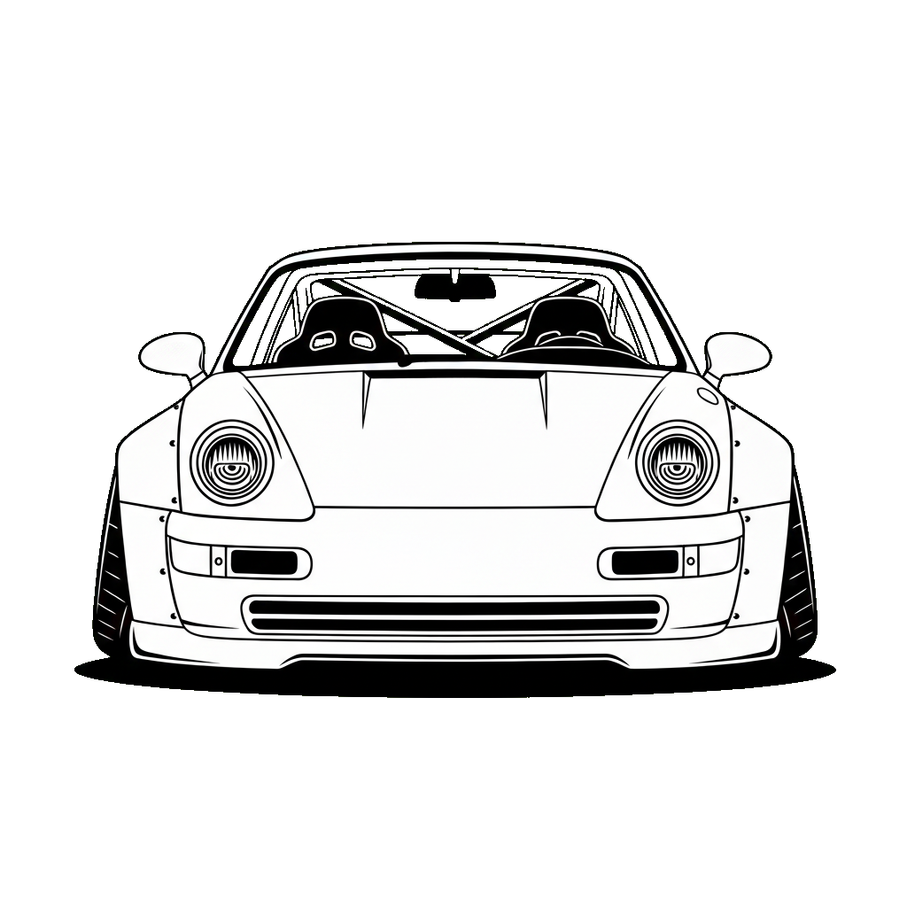 Porsche 964 Turbo — Bold